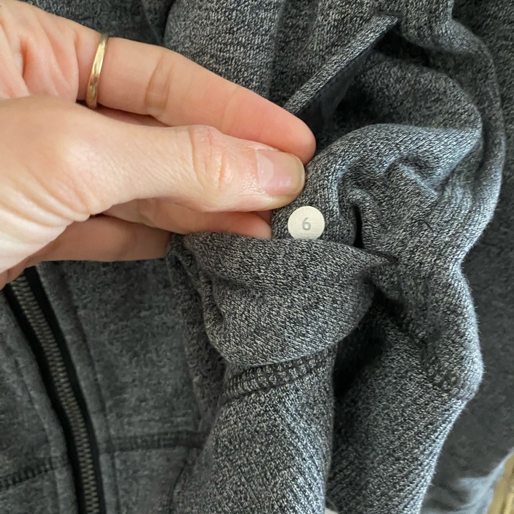Lululemon athletica Gray Zip-Up Hoodie - Picture 3 of 5